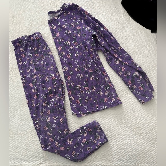 🎁The Children's Place Girls Floral Long Sleeve Shirt & Leggings Set- Size Large🎁 - Picture 1 of 8